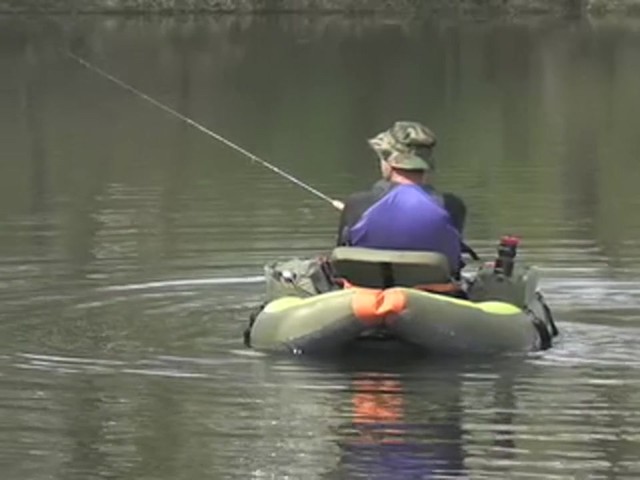 Classic Accessories&#153; Cumberland Float Tube Apple / Olive Drab - image 1 from the video